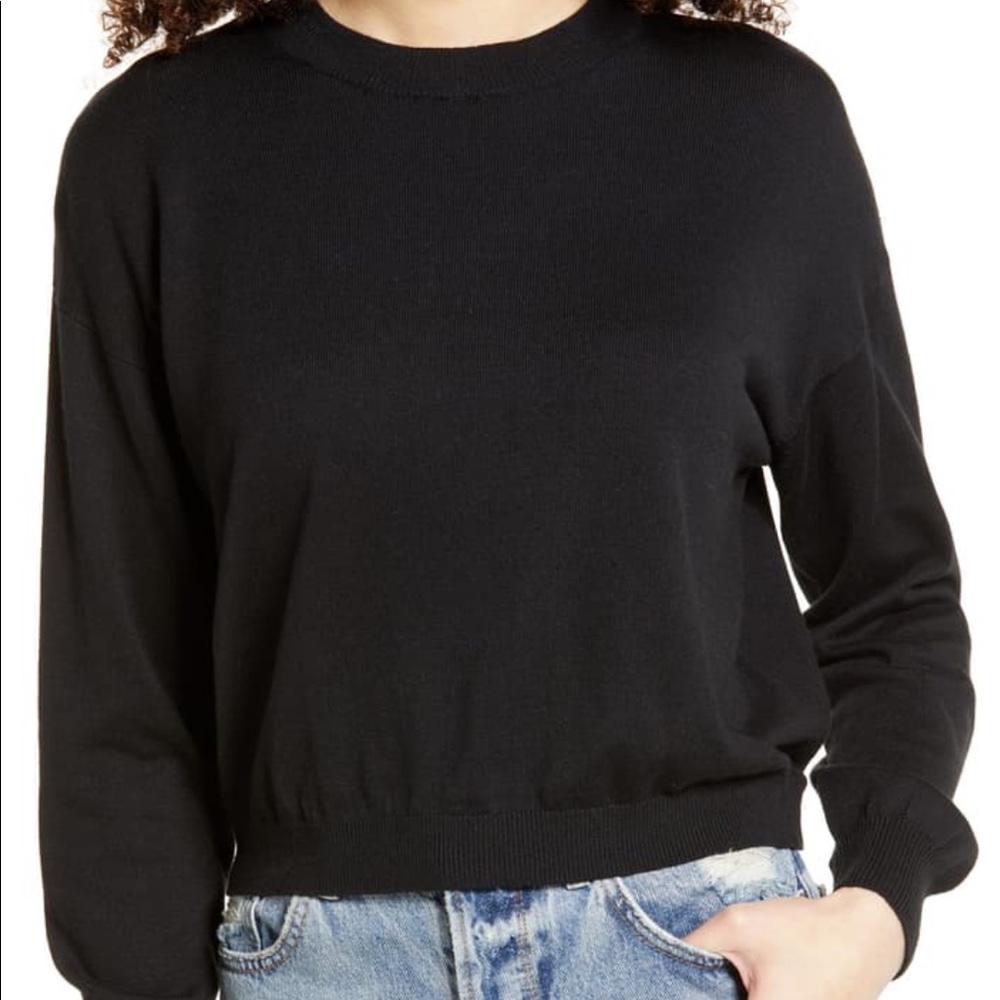 Easy drop shoulder sweater